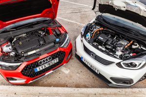 Honda Jazz e:HEV Crosstar vs Audi A1 Citycarver