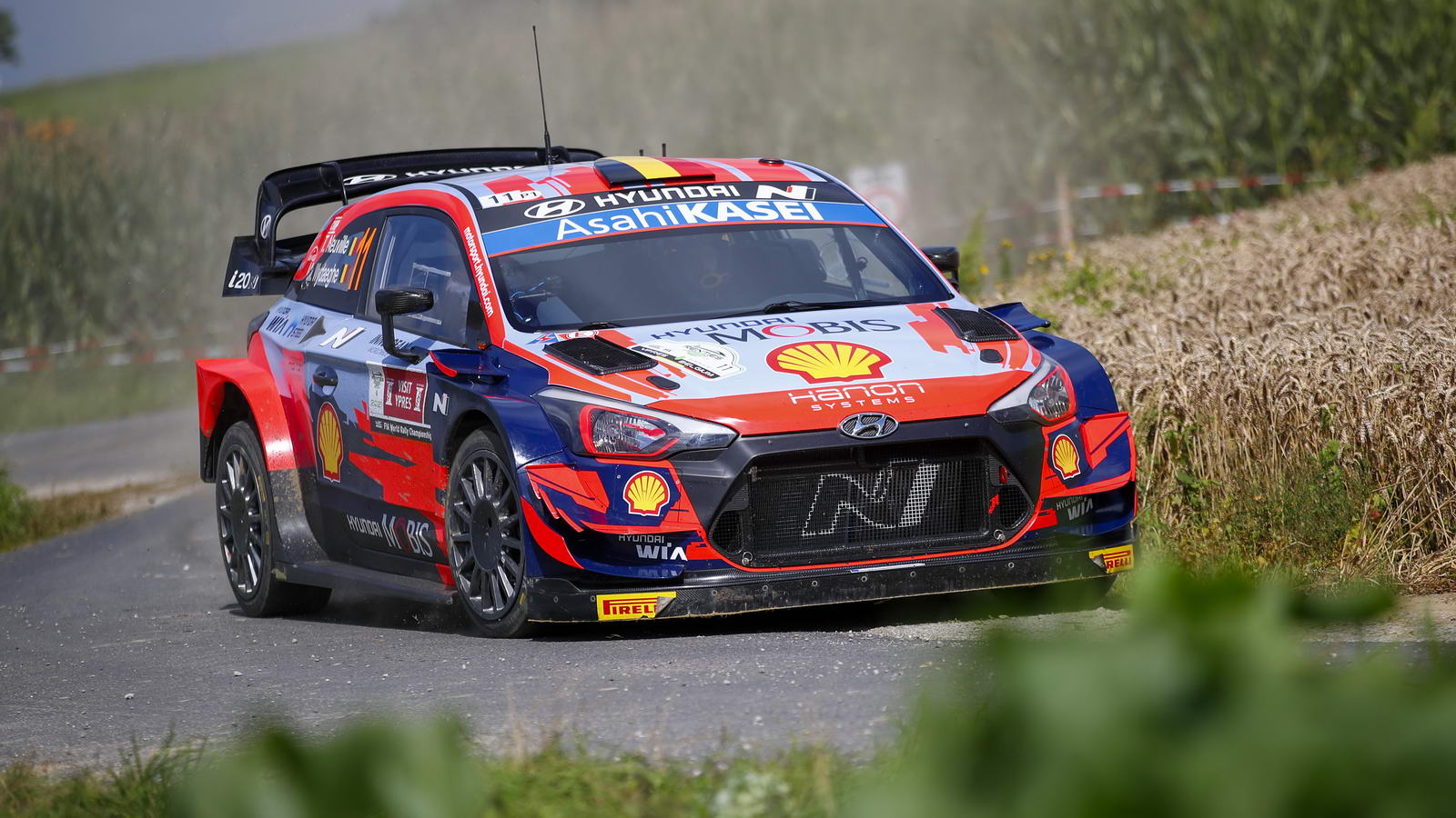 Thierry Neuville Rally Ypres Belgium