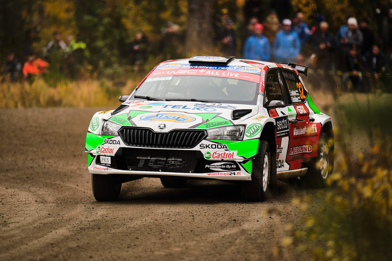Rally Finland, Day 1, WRC 3 Lindholm