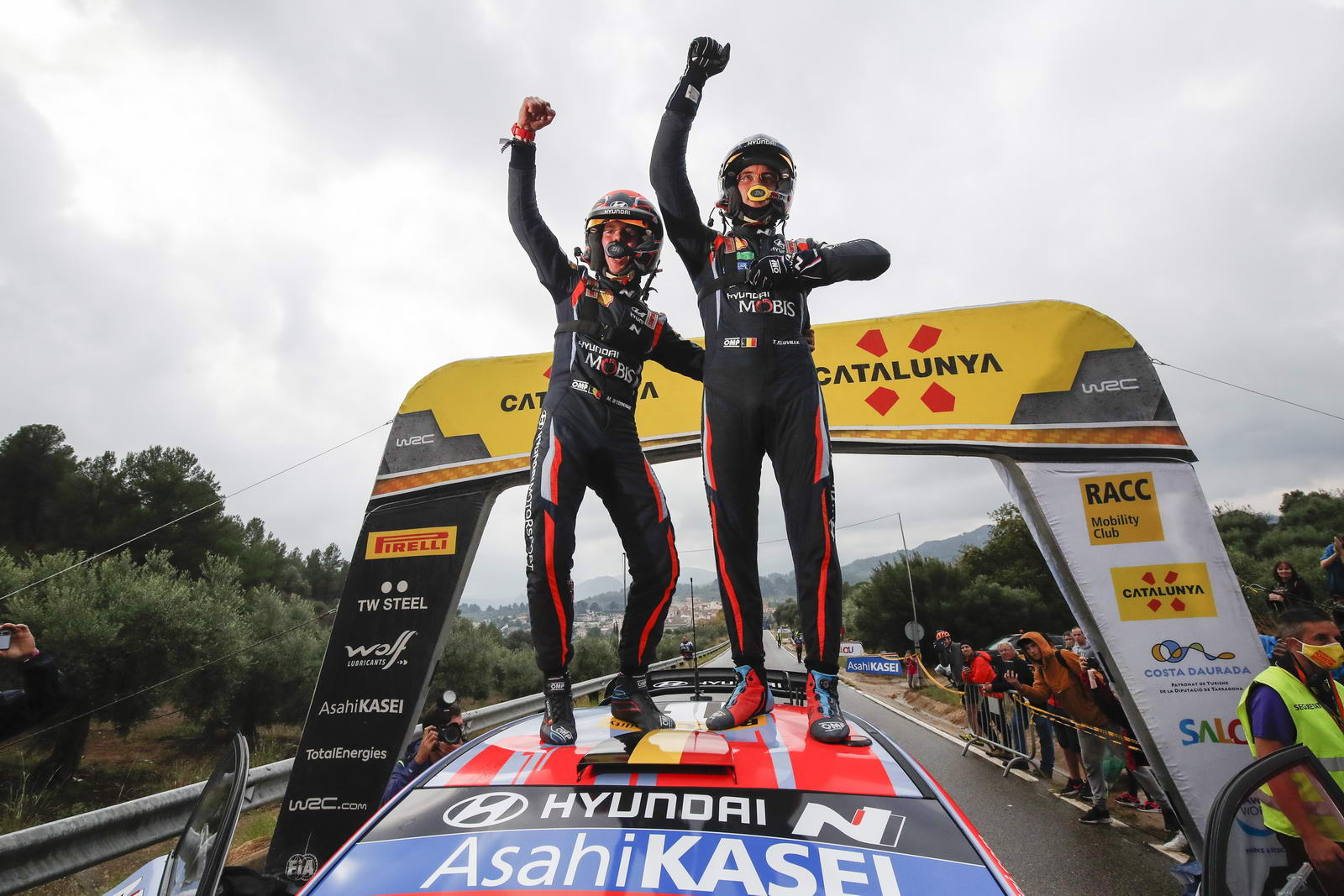 Rally Spain Debrief, Winners