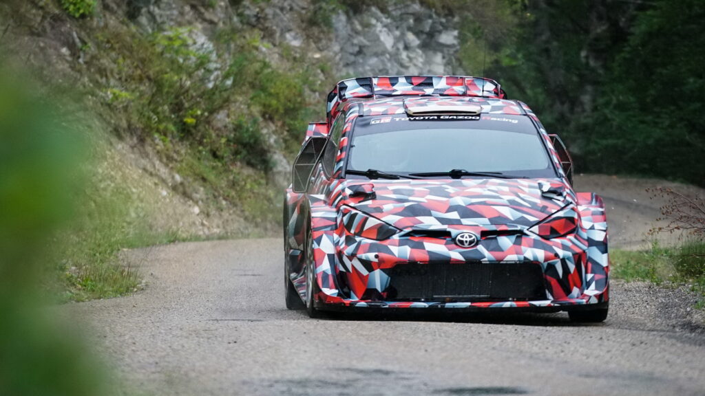 Toyota Yaris Rally1 Testing 01