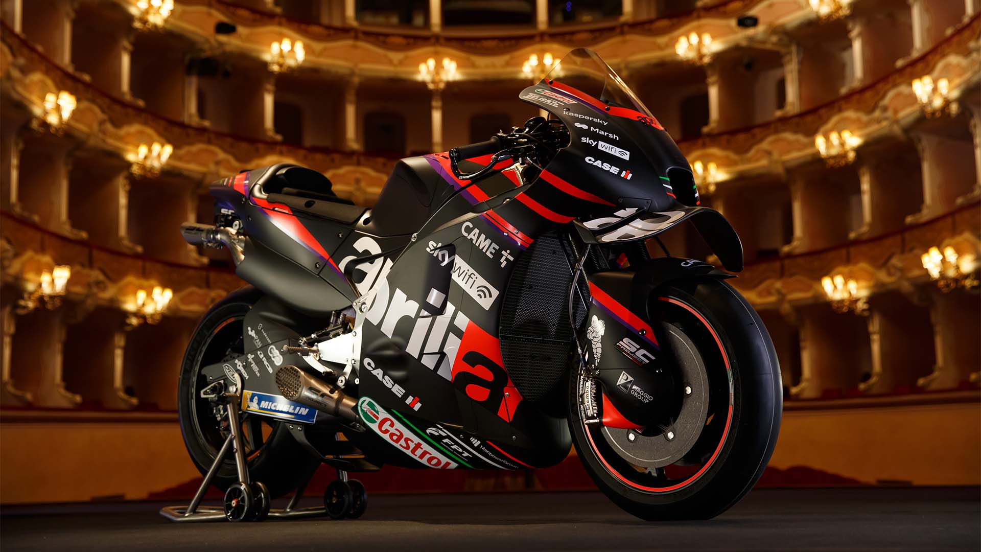 Aprilia presenta la moto 2022