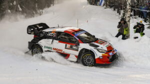 Rally Sweden Midday Evans