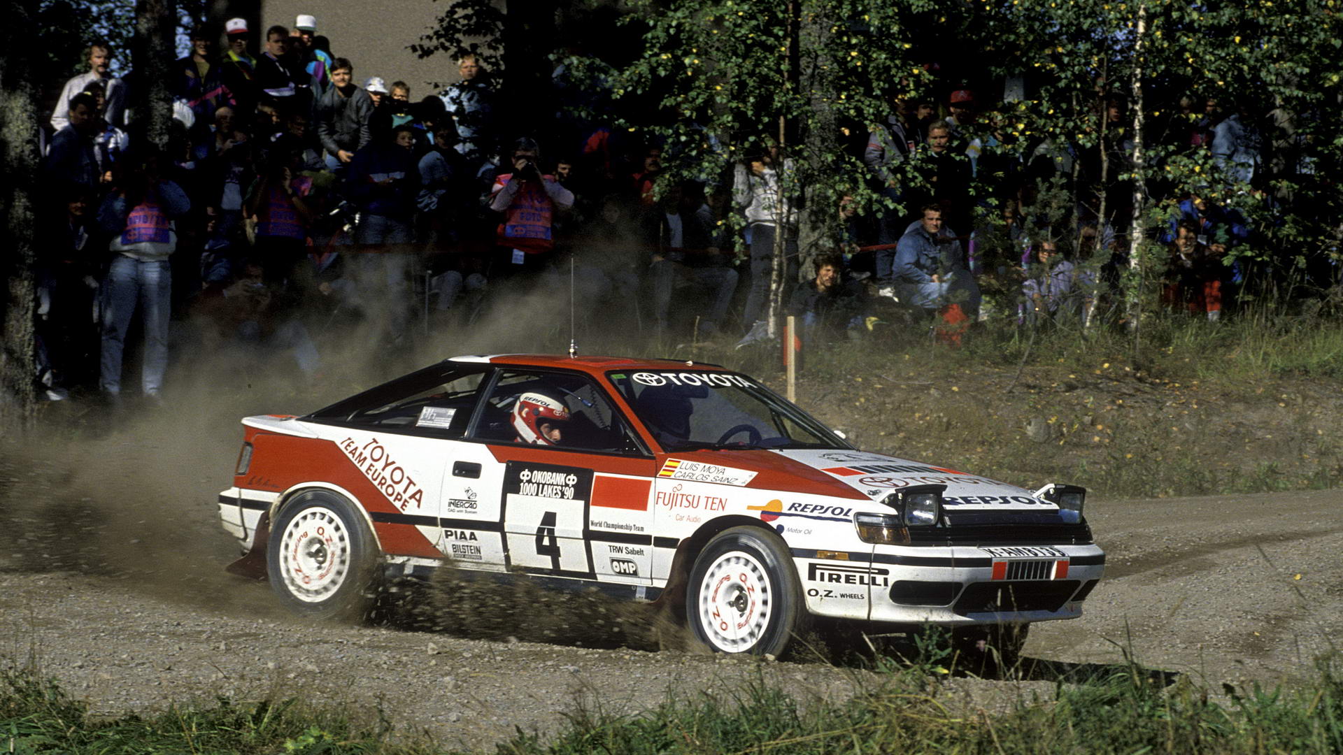 Carlos Sainz - Rally Finland 1990