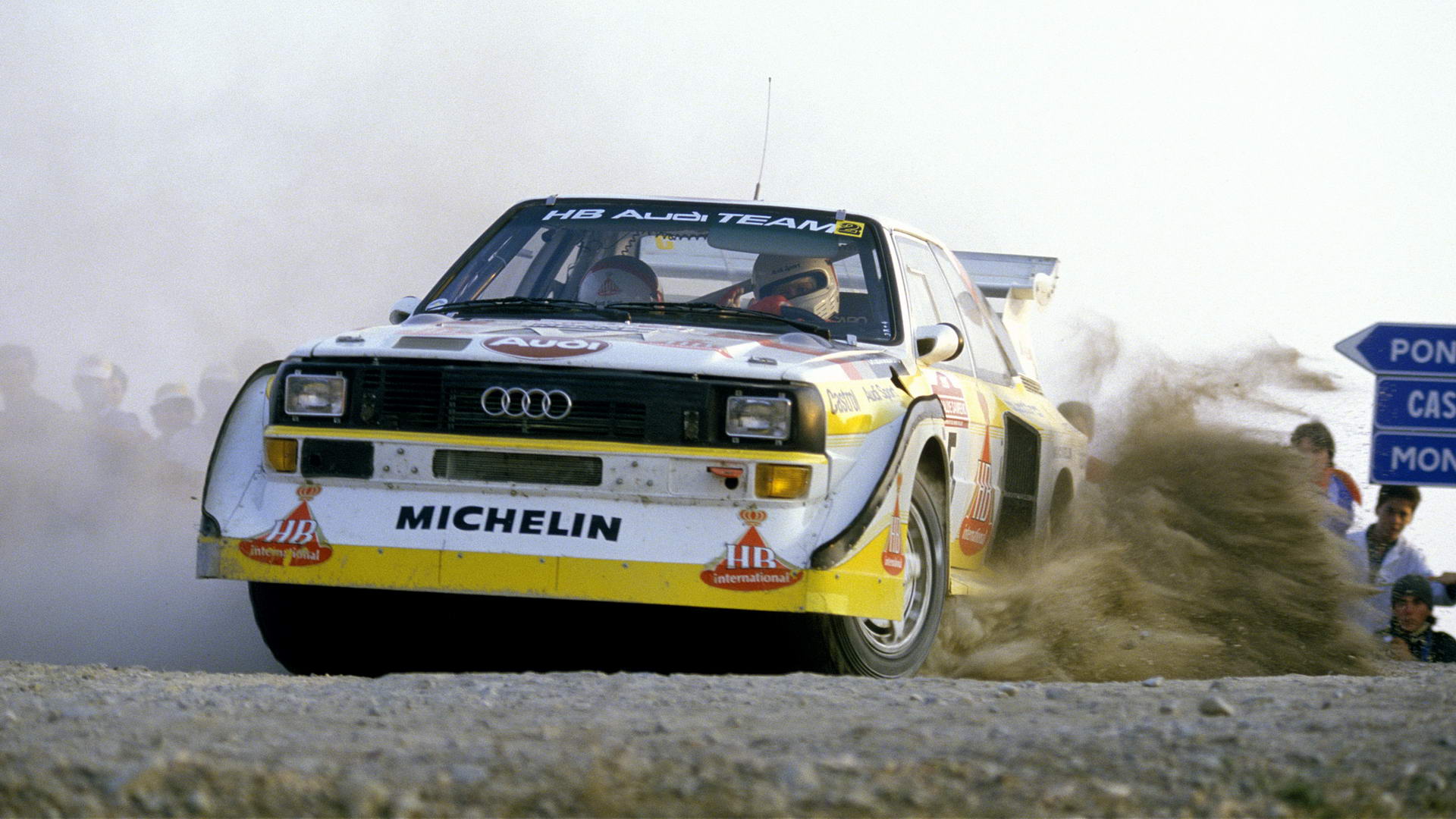 Walter Rohrl - Rally San Remo 1985