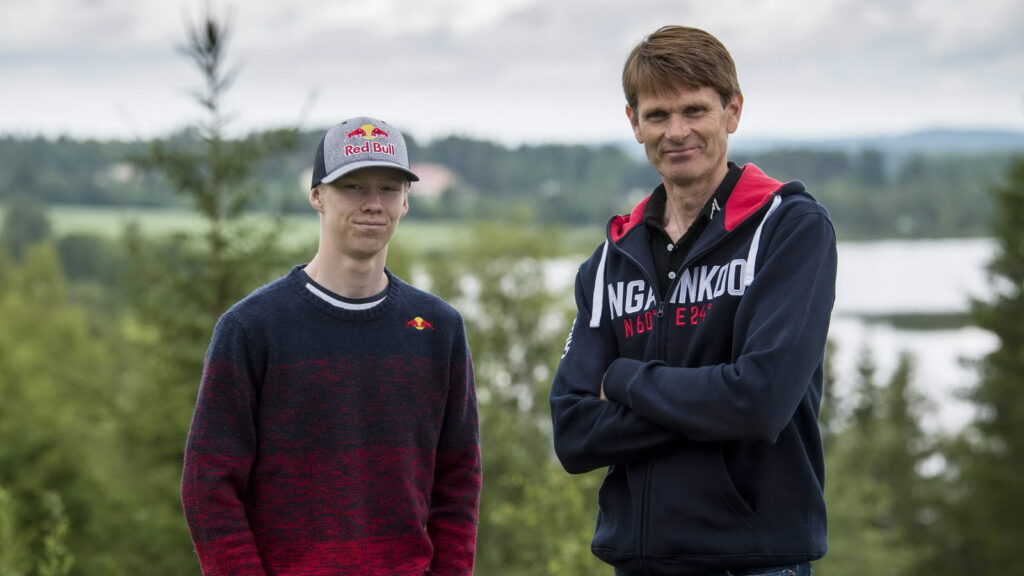 Kalle Rovanpera and Marcus Gronholm 02
