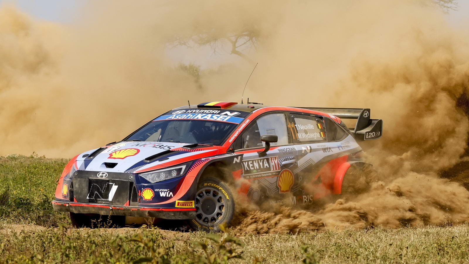 Safari Rally Kenya 2022 Hyundai
