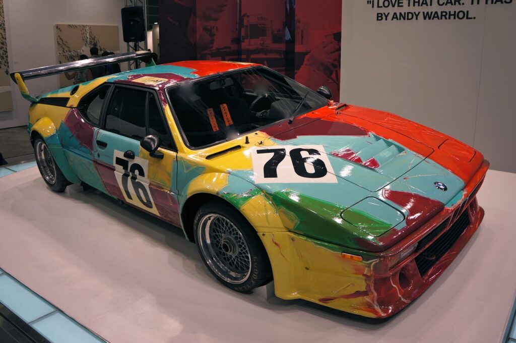 BMW M1 art car Andy Warhol