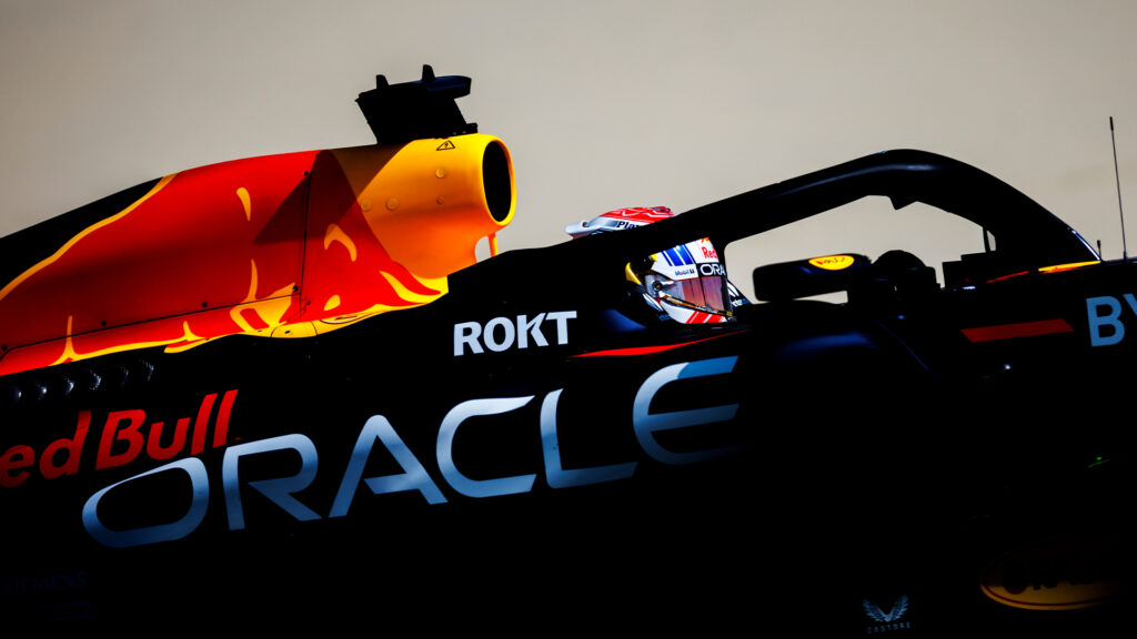 Formula 1 Max Bahrain test