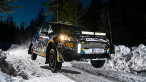 Laurent Pellier Ράλλυ Σουηδίας 2023 Ford Fiesta Rally3
