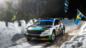 Sami Pajari Ράλλυ Σουηδίας 2023 Skoda Fabia RS Rally2