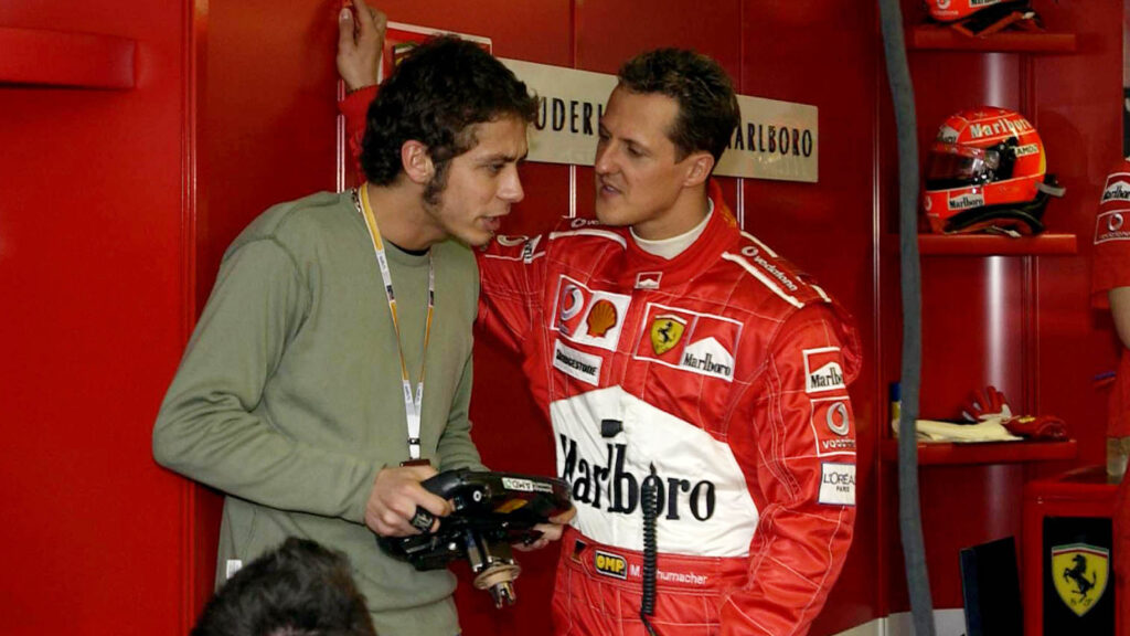Valentino Rossi Michael Schumacher