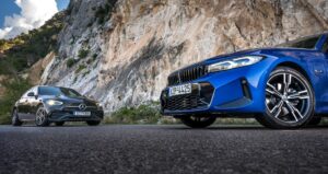 plug-in hybrid BMW 3series vs Mercedes C-Class