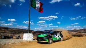 gus greensmith skoda fabia rs rally2 rally mexico 2023