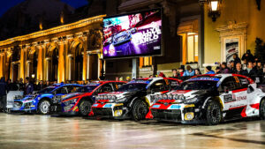 WRC rally 1 cars Rally Monte Carlo