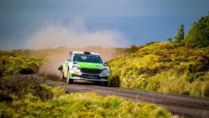 andreas mikkelsen rally azores 2023 skoda fabia rs rally2