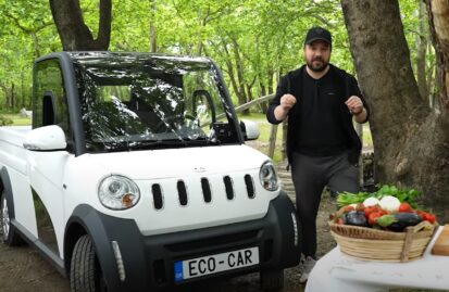 BBQ στο δάσος με το ecocar City Pickup (+video)