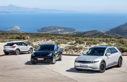 Συγκρίνουμε Hyundai Ioniq 5, Tesla Model Y LR, Volvo C40 Recharge P8