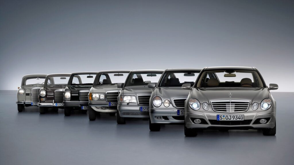 Mercedes E-Class History