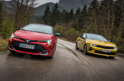 Συγκρίνουμε την υβριδική Toyota Corolla των 140 ίππων, με το Opel Astra των 130 ίππων