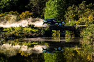 Oliver Solberg Rally de Portugal 2023 Skoda Fabia RS Rally2
