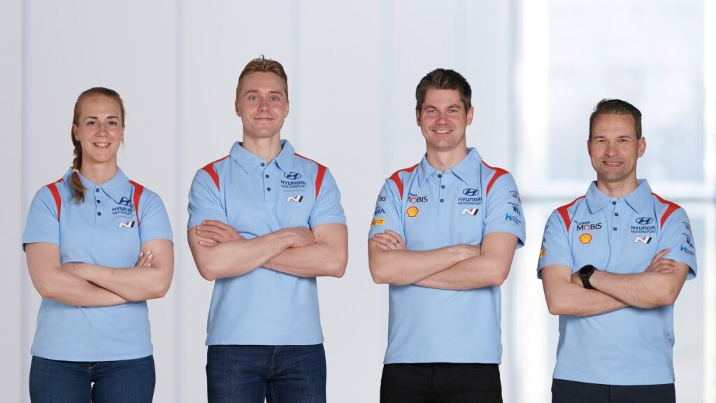 Teemu Suninen Emil Lindholm Hyundai WRC TEAM 2023