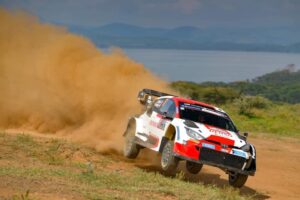 Sebastien Ogier Toyota GR Yaris Rally1 Rally Safari 2023