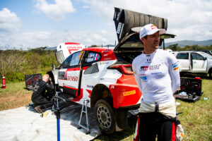 Sebastien Ogier Toyota GR Yaris Rally1 Rally Safari Kenya 2023
