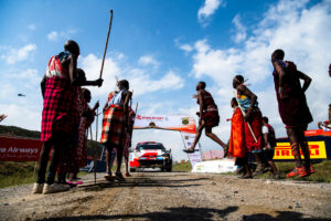 Kalle Rovanperä Toyota GR Yaris Rally1 Rally Ssfari Kenya 2023