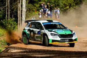 WRC2 Skoda Pajari Estonia 2023