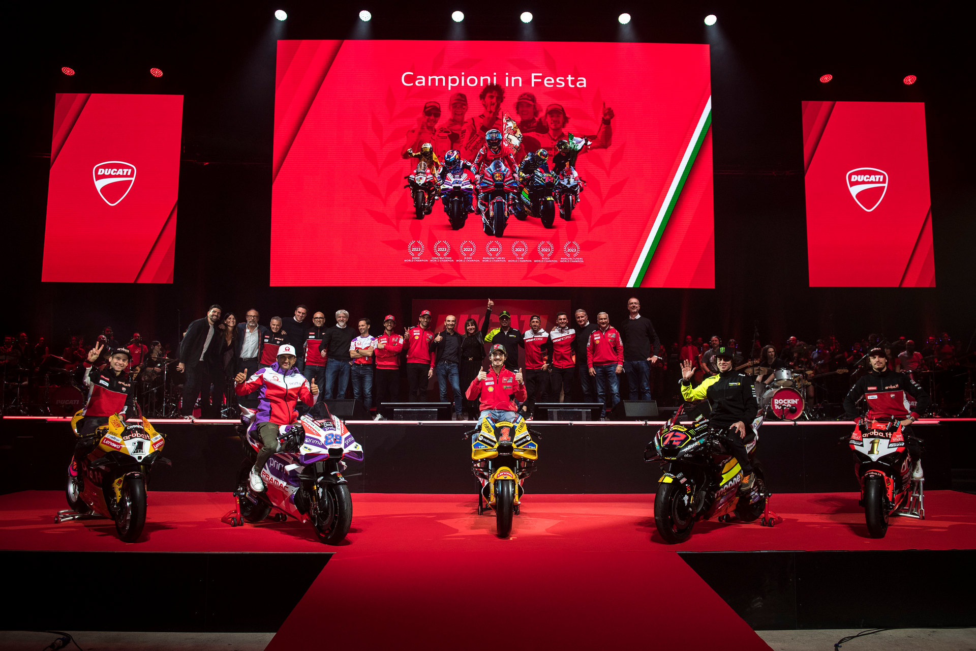 Ducati - Champions in celebration