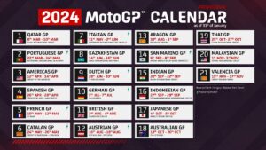 MotoGP 2024 Calendar