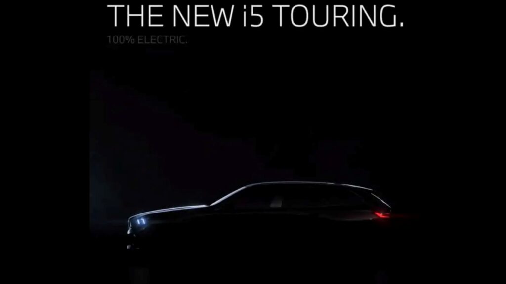 BMW i5 touring teaser