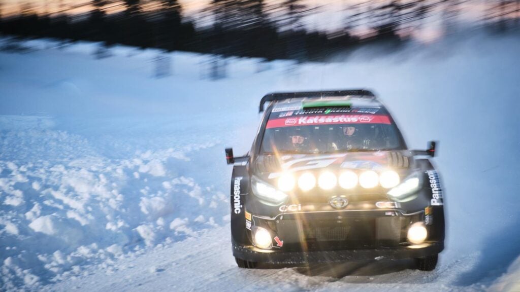 Elfyn Evans - Toyota GR Yaris Rally2- Arctic Lapland Rally