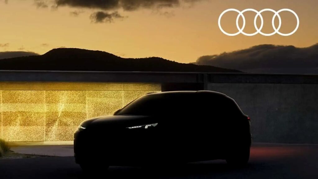Audi Q6 e-tron teaser